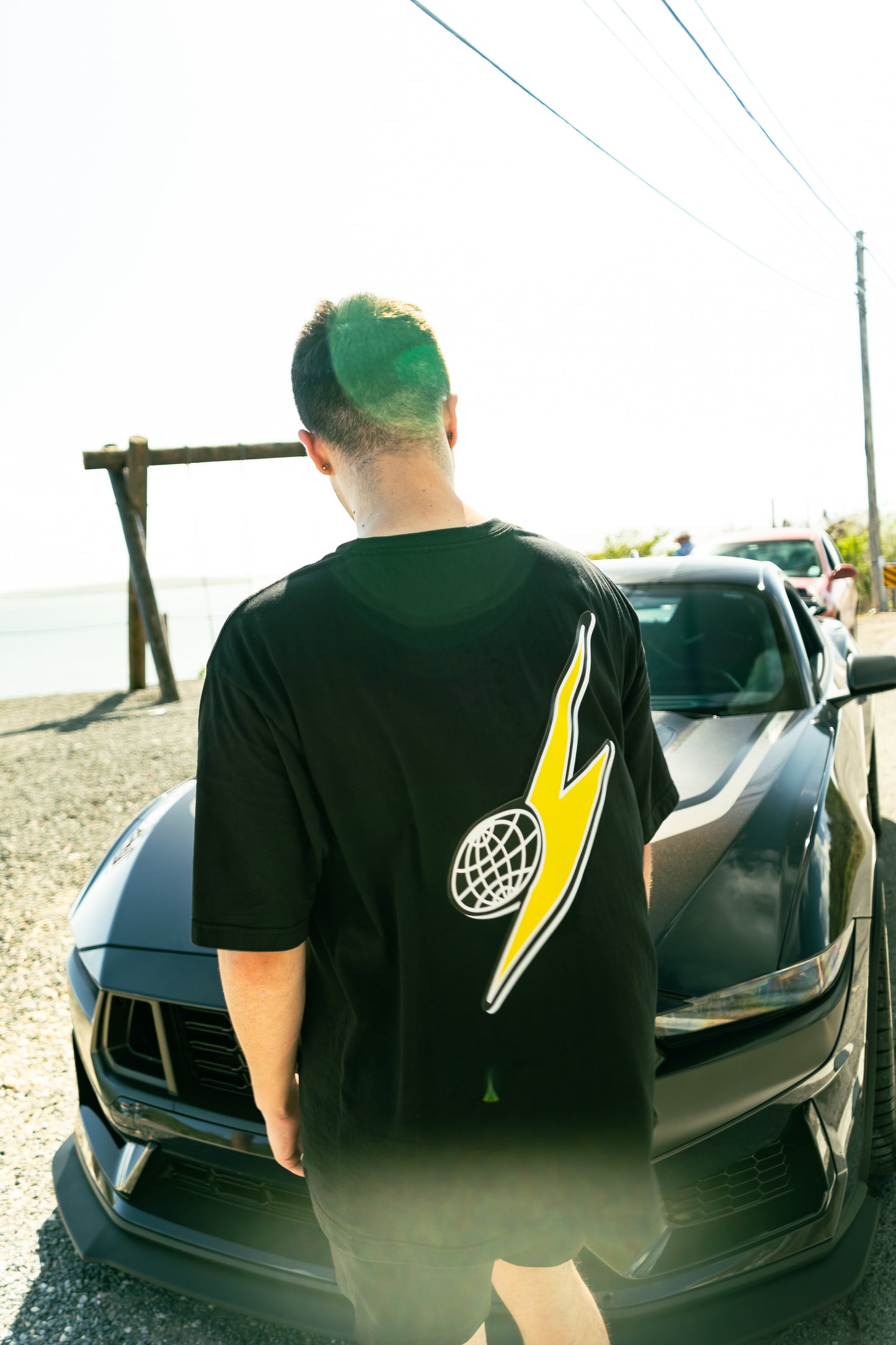 New Age Neo logo Oversized Tee
