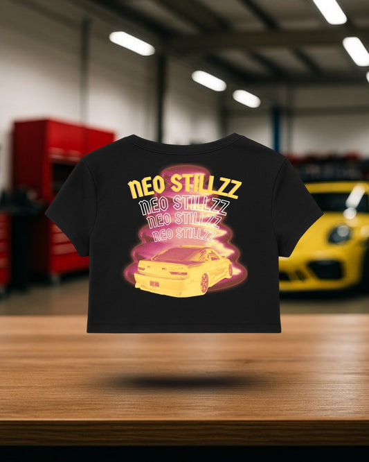 Dusty's 240sx Womens Crop Top