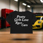 Pretty Girls Love Race Cars Womens Crop Top +1 ENTRADA GRATIS